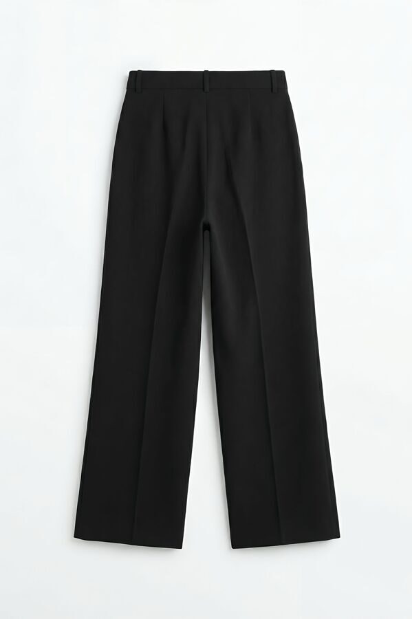 HIGH-WAISTED PLEATED TROUSERS ПРЯМОГО СИЛУЭТА